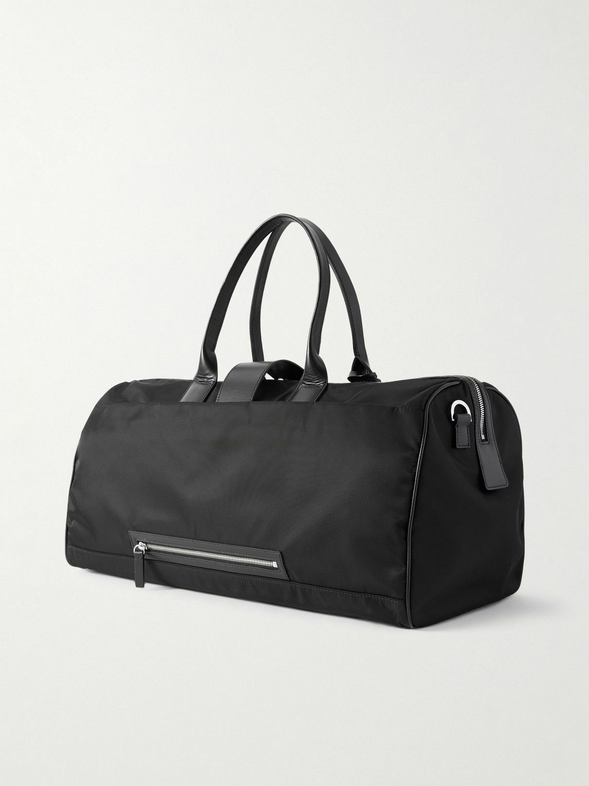 FPM Milano - Butterfly Leather-Trimmed Nylon Duffle Bag