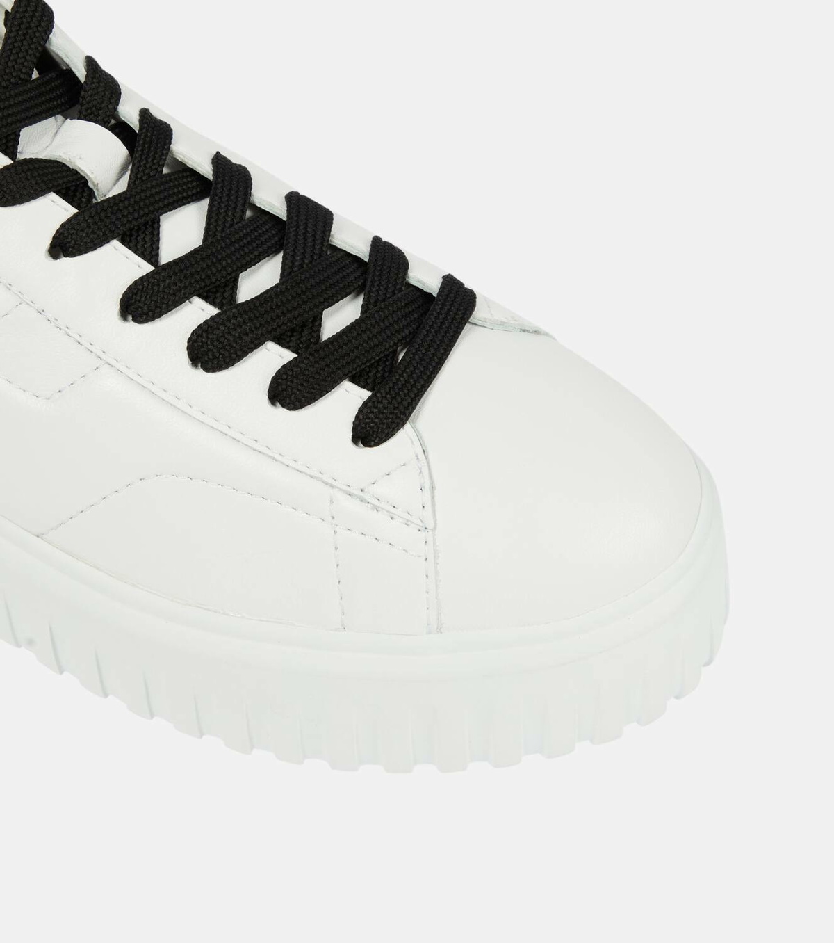 【送料&関税込】Hogan H-stripes Sneakers In Leather H-Stripes leather sneakers in white - Hogan | Mytheresa