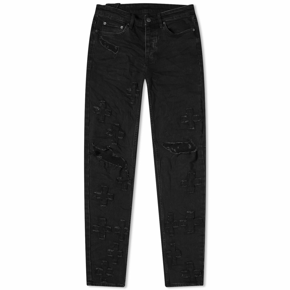ksubi 黒 ダメージ Ksubi(スビ) Van Winkle Damaged Denim Pants (black) | command