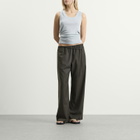 ST. Agni Women's Wool Everyday Pants in Mulch