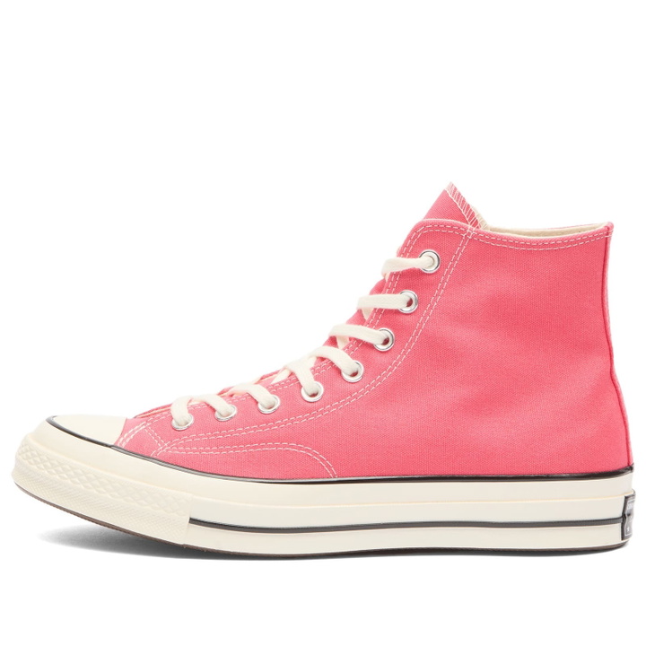 Photo: Converse Men's Chuck Taylor 1970s Hi Sneaker in Cherry Balm/Egret/Black