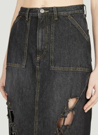 AVAVAV Long Cutout Skirt
