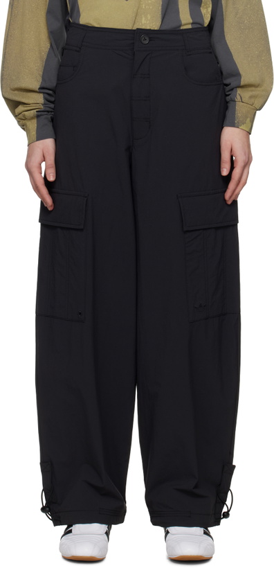 Photo: adidas Originals Black Premium Essentials Cargo Pants