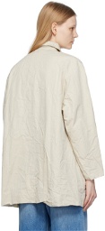 CASEY CASEY Off-White Ethal Jacket
