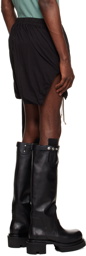 Rick Owens Drkshdw Black Phleg Shorts