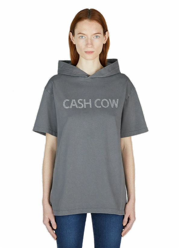 Photo: AVAVAV - Hooded Cash Cow T-Shirt in Grey
