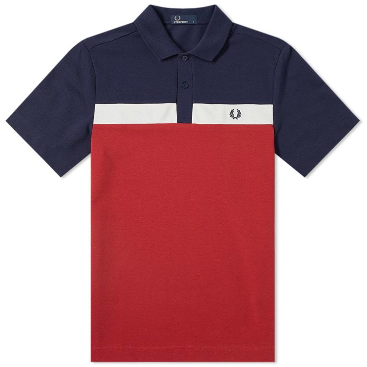 Photo: Fred Perry Contrast Panel Polo