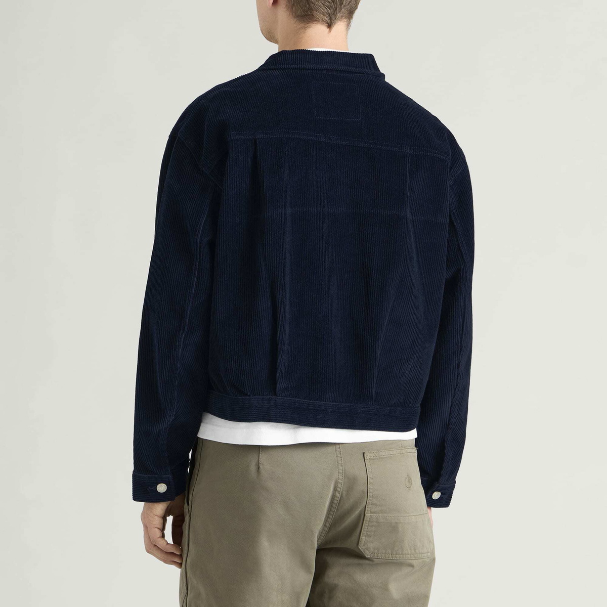 Levi's Men's Blue Tab Type I Trucker Jacket in Bt Night Sky Cord