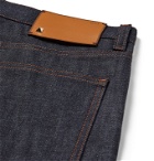 VALENTINO - Slim-Fit Selvedge Denim Jeans - Blue