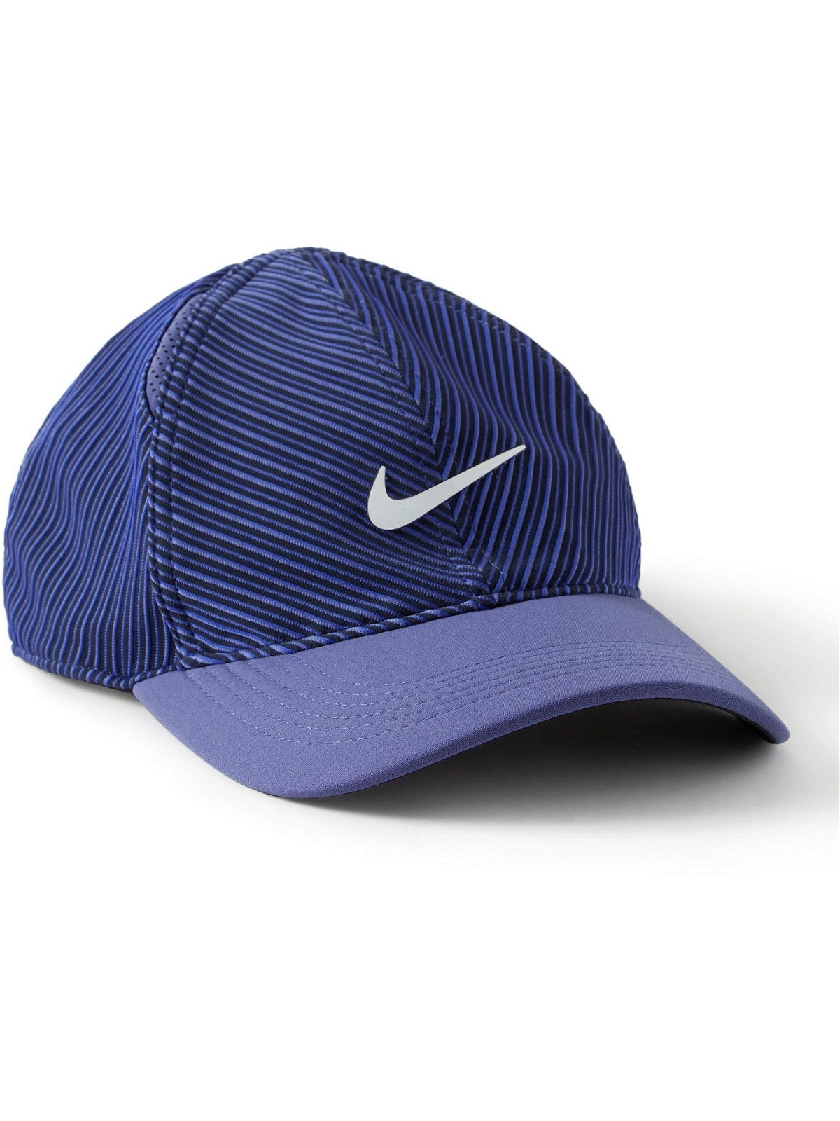 pols Resistent Respect NIKE TENNIS - NikeCourt Aerobill Logo-Print Striped Dri-FIT Tennis Cap Nike  Tennis