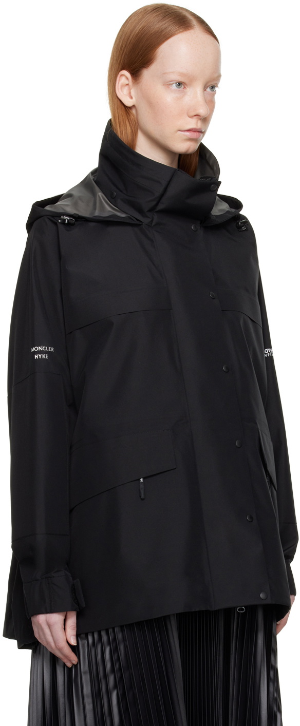 ケニー　MONCLER GENIUS ４モンクレール HYKE Moncler Genius 4 Moncler HYKE Black Breathable Jacket