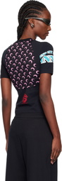 Marine Serre Regenerated Graphic Jersey Baby Fit T-shirt