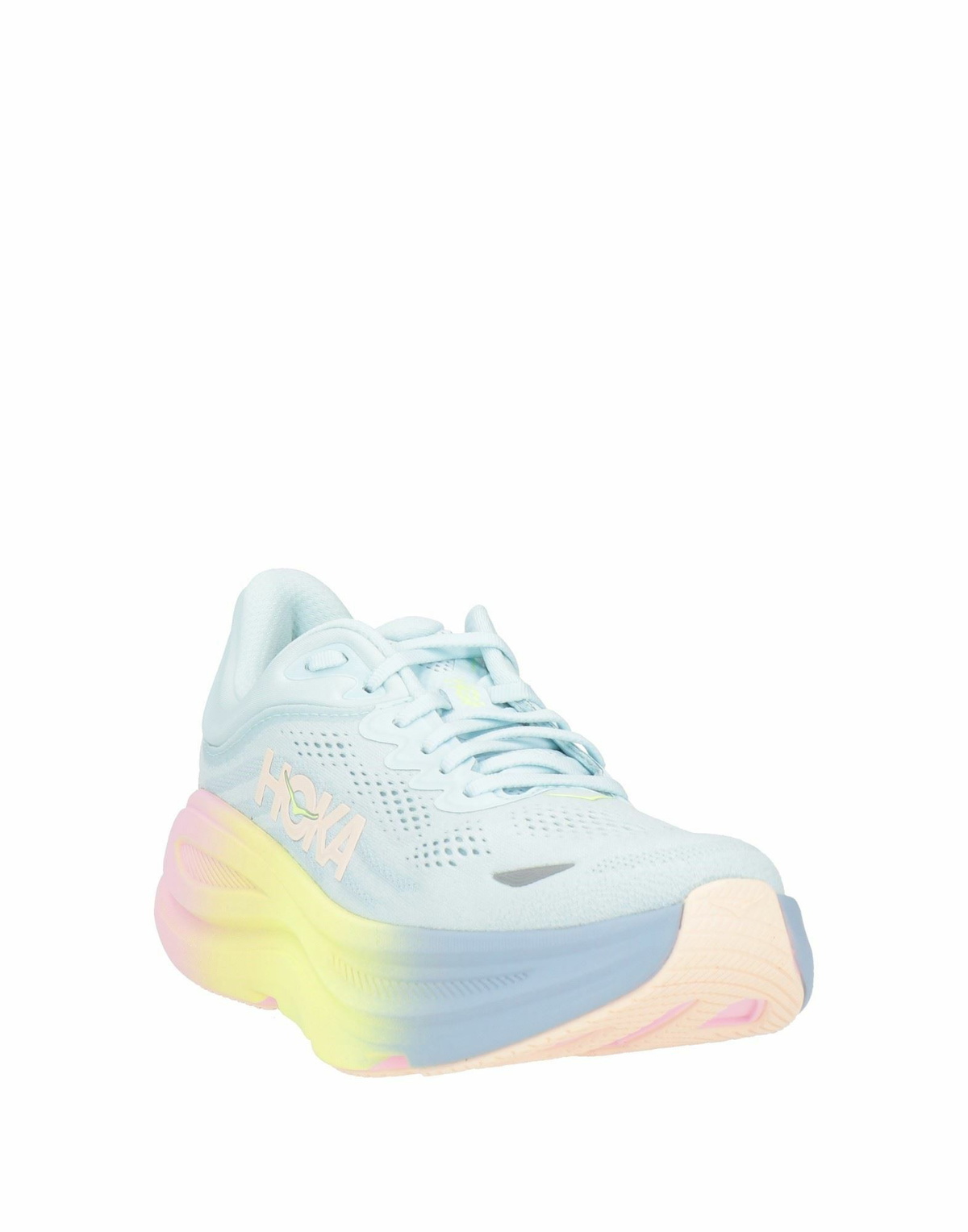 Hoka Bondi 9 Womens Sneakers Sky in Blue