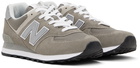 New Balance Gray 574 Core Sneakers