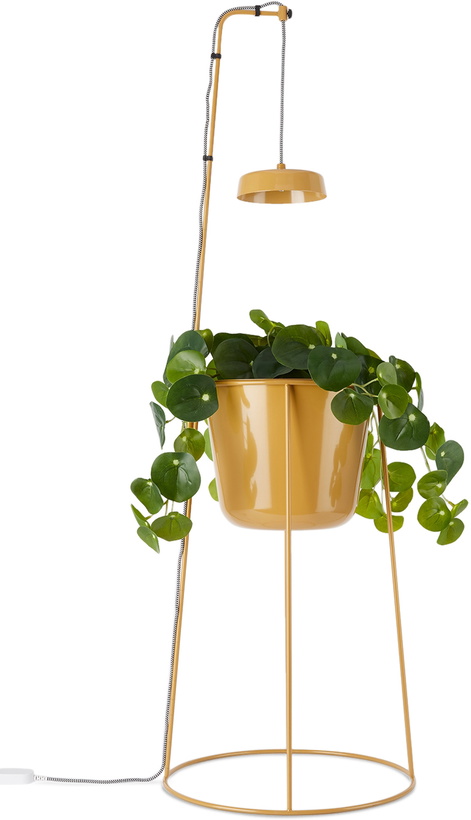 Photo: Modern Sprout Yellow Uplift Planter