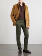 Massimo Alba - Winch Straight-Leg Cotton-Blend Twill Trousers - Green