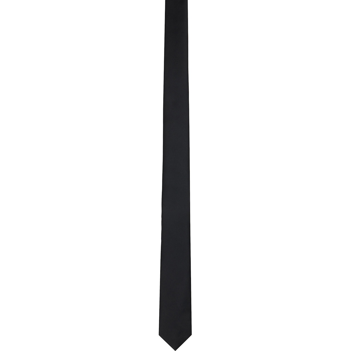 Ernest W. Baker Black Skinny Tie