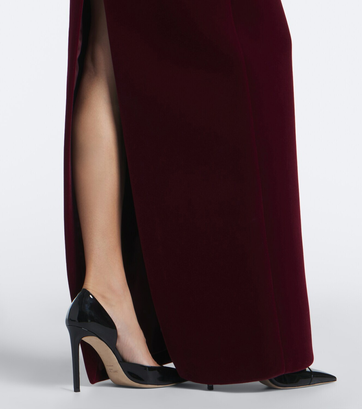 David Koma Velvet gown