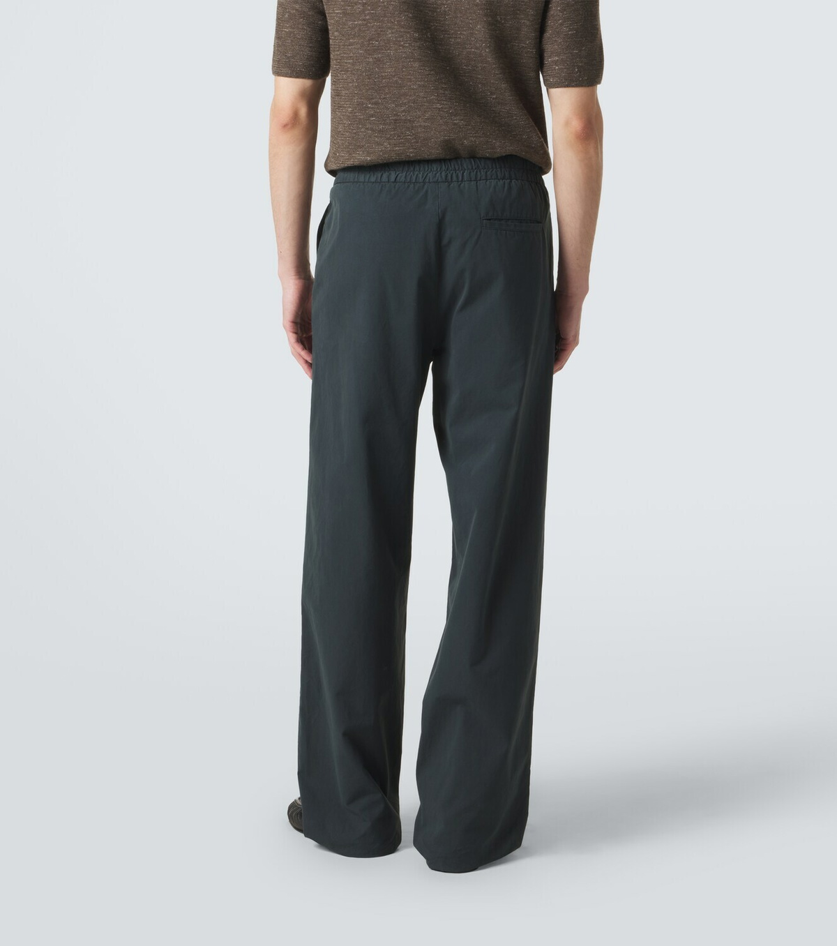 The Row Ari cotton straight pants