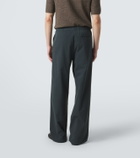 The Row Ari cotton straight pants