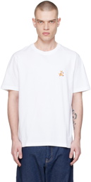 Maison Kitsuné White Speedy Fox T-Shirt
