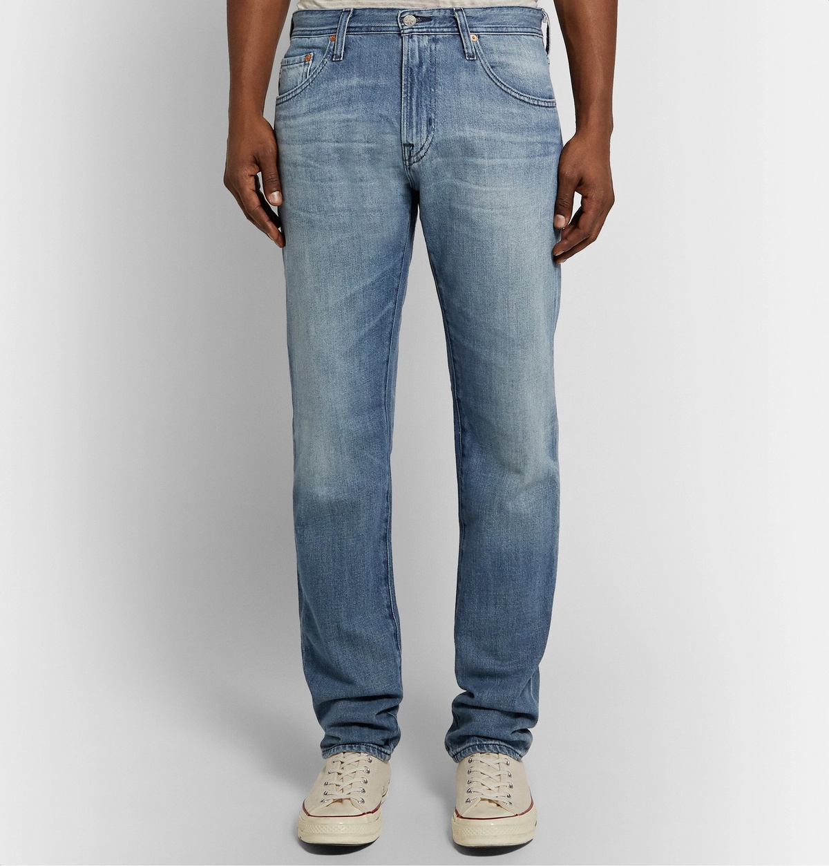AG Jeans - Tellis Slim-Fit Stretch-Denim Jeans - Blue