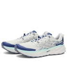 Brooks Men's Cascadia 19 Sneaker in Blue/Gray/Bellwether