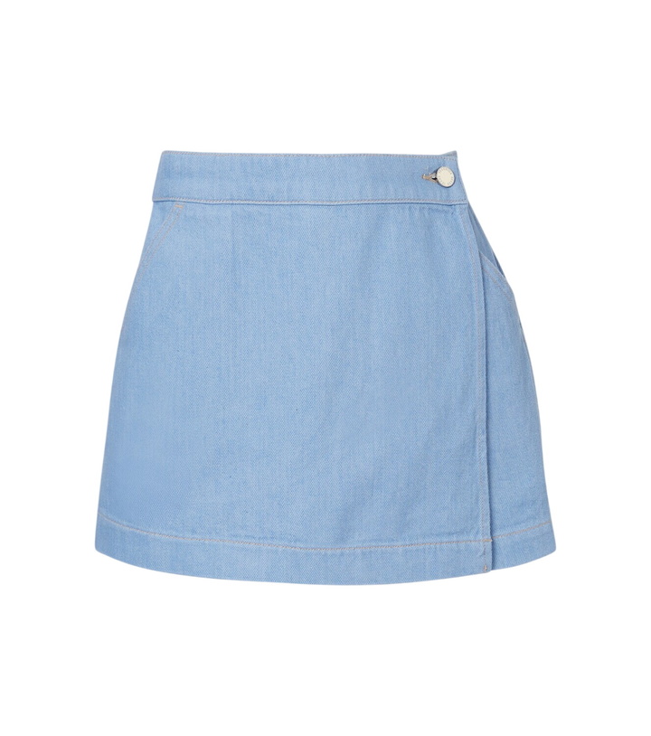 Photo: Veronica Beard Phineas denim skort