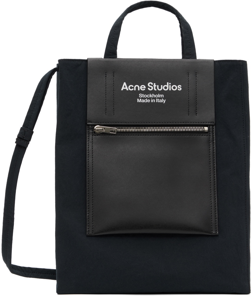 Acne Studios Black Papery Tote Acne Studios