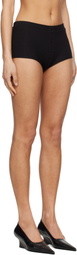 Entire Studios Black Booty Shorts