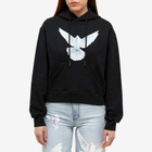 3.Paradis Women's Solo Dove Hooded Sweater in Black