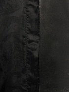 VERSACE - Logo Leather Zip Jacket