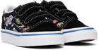 Vans Baby Black Old Skool V Sneakers