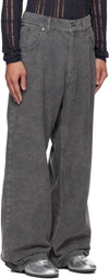 Sunflower Gray Super Wide Jeans