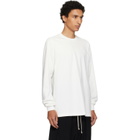 Rick Owens Off-White Tower Short Crewneck LS Sweatshirt