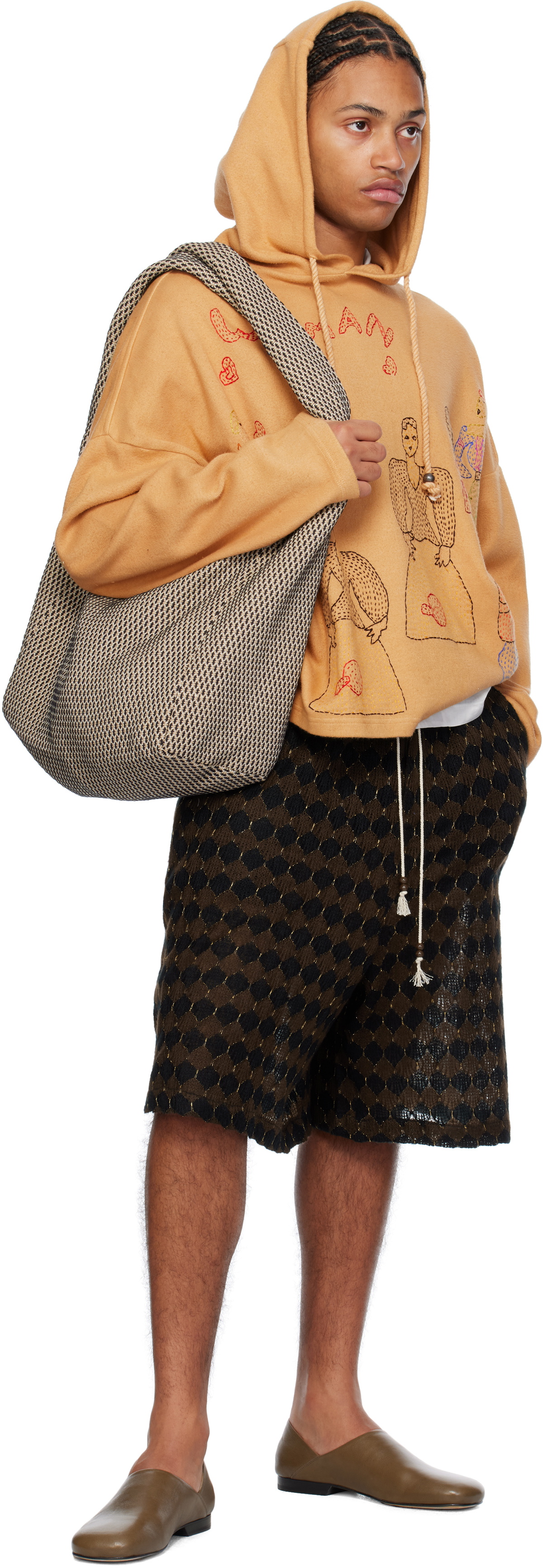 Glass Cypress Brown 'Woman' Hoodie