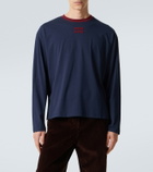 Miu Miu Logo cotton jersey T-shirt