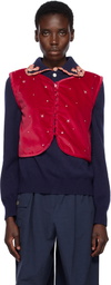 Caro Editions Red Ravnbak Ballerina Vest