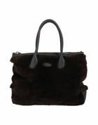 Tod's Womens Handbag Dark in Brown