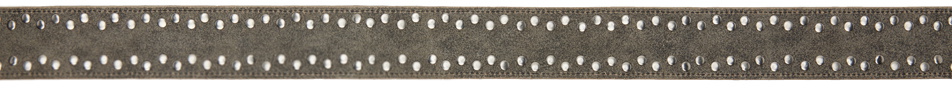 MISBHV Taupe 'The 2000 Buckle' Belt
