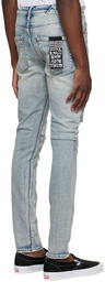 Ksubi Blue Chitch Punk Devil Jeans