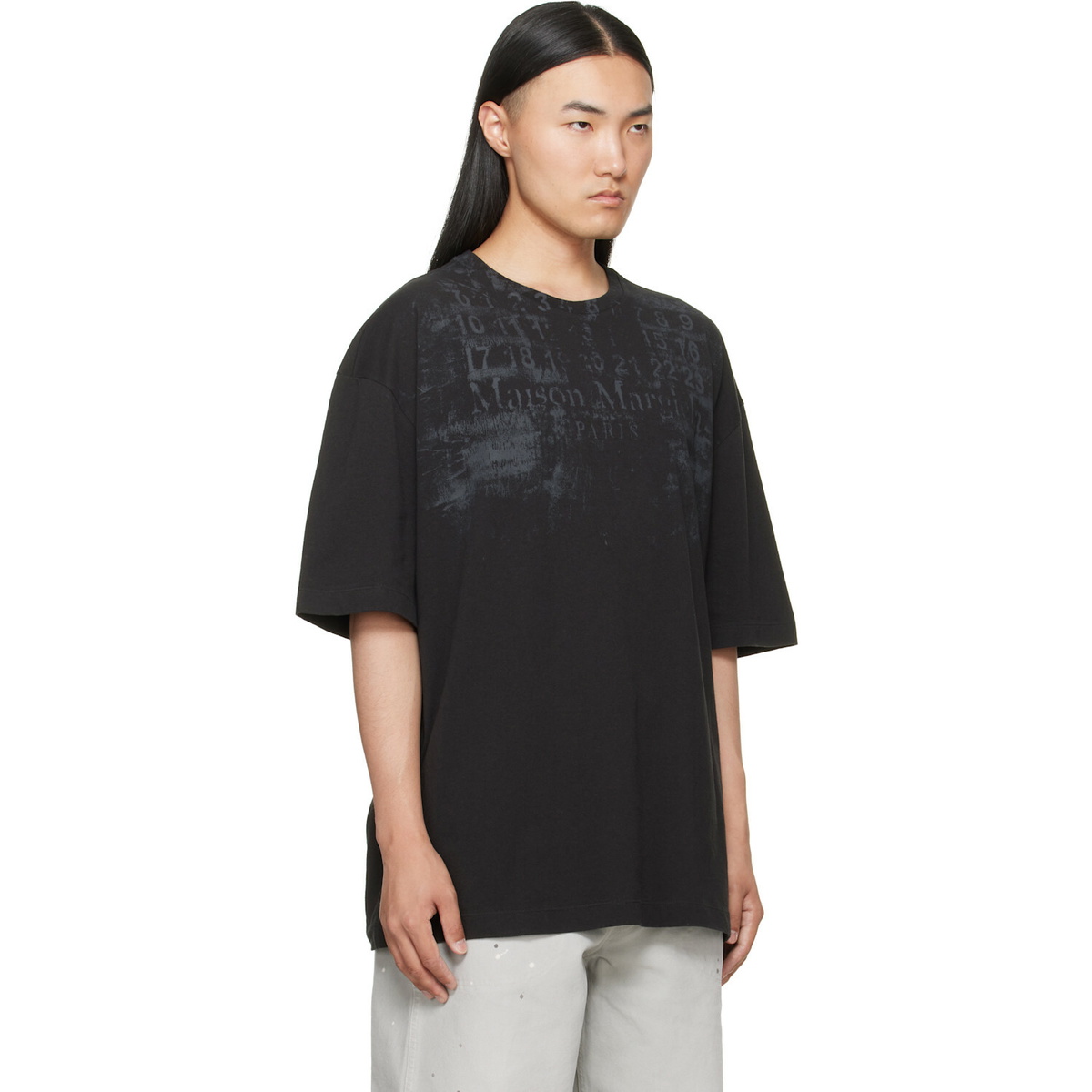 Maison Margiela Black Oversized T-shirt