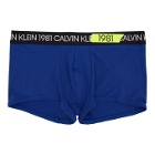 Calvin Klein Underwear Blue 1981 Neon Micro Low-Rise Boxer Briefs