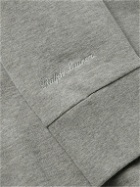 Ralph Lauren Purple label - Logo-Appliqued Cotton-Blend Jersey Sweatshirt - Gray