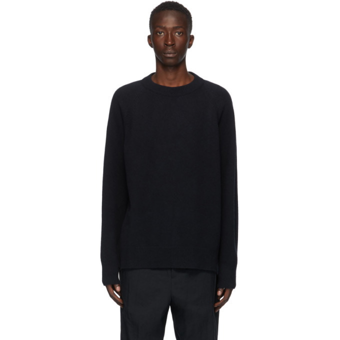 Photo: Jil Sander Navy Wool Sweater