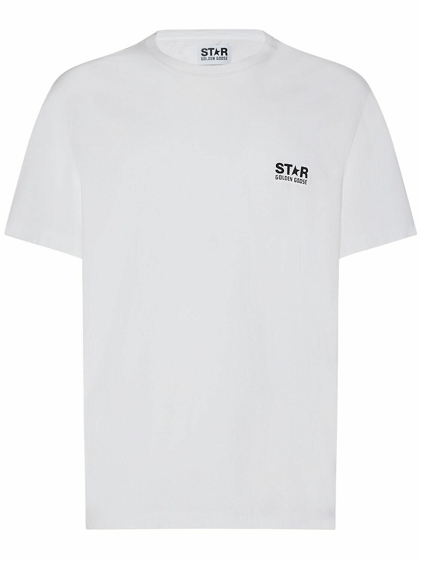 Photo: GOLDEN GOOSE - Big Star Logo Cotton T-shirt