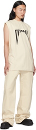 Rick Owens DRKSHDW Off-White Hollywood Tarp Tank Top