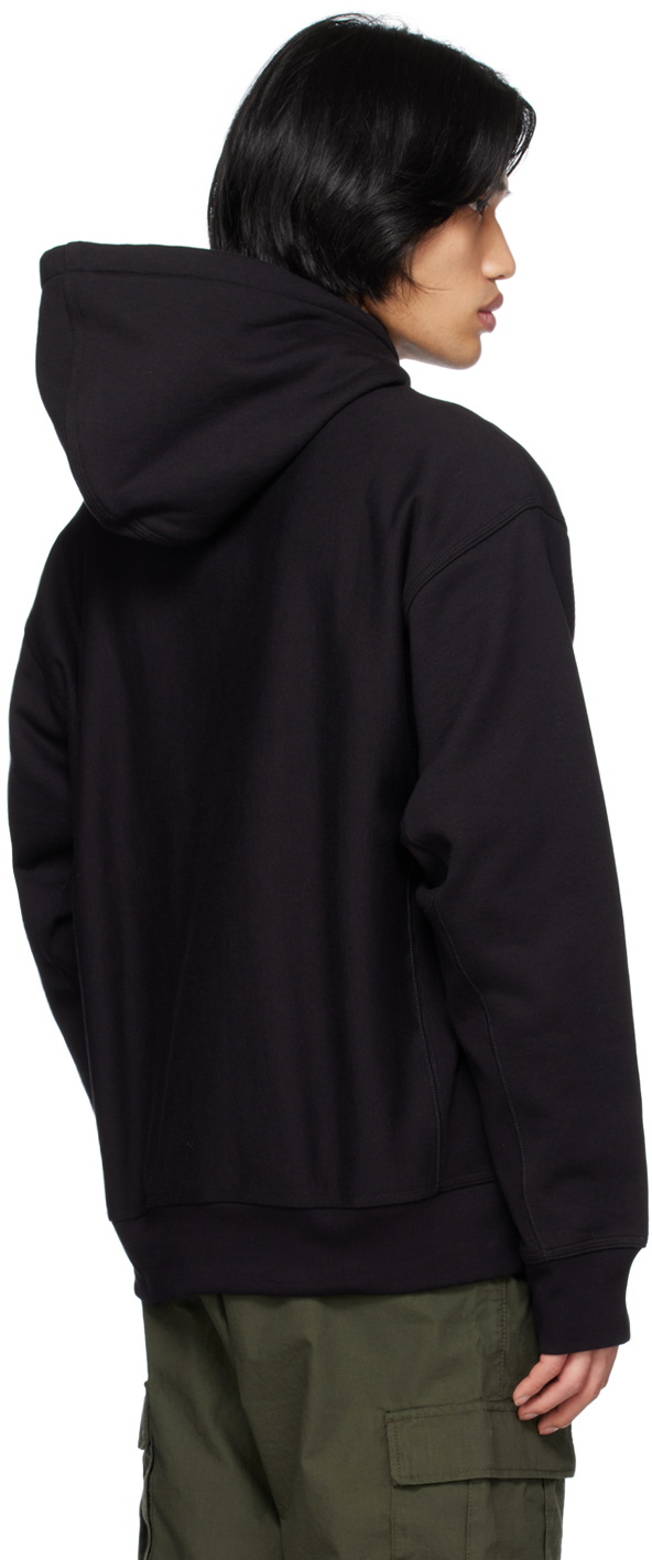 Carhartt Work In Progress Black American Script Hoodie Carhartt WIP