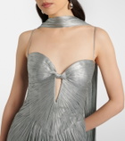 Maria Lucia Hohan Tonia cutout silk tulle gown
