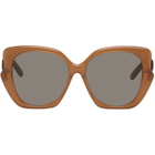 LOEWE Tan Fantasy Slim Sunglasses